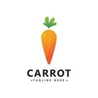 Carrot Logo Icon Vector Design Template