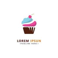 Cake icon vector design template