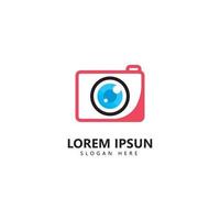 Camera photography logo icon vector template