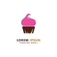 Cake icon vector design template