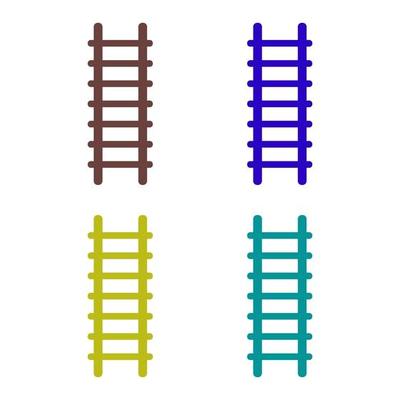 Ladder illustrated on a white background