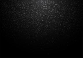 Abstract glitter on black background. Snow falling vector