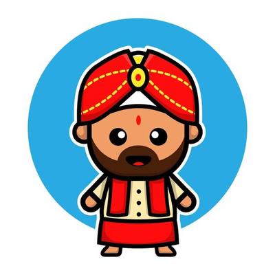 Indian Character Vector Art, Icons, and Graphics for Free Download