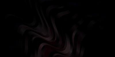Dark Brown vector backdrop with curves.