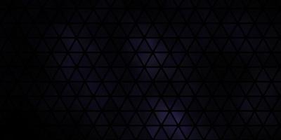 Dark Gray vector background with polygonal style.