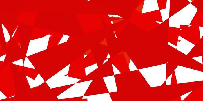 diseño de vector rojo oscuro, amarillo con formas triangulares.