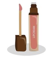 lipcream makeup vector