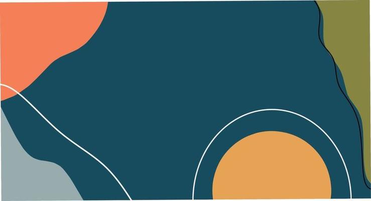 Contemporary Artistic Abstract Aesthetic Background Illustration Contemporary Artistic Abstract Aesthetic Background Illustration