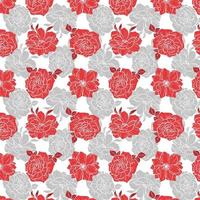 Hand drawn print vector pattern