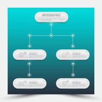 illustration vector design Timeline infographics and icons