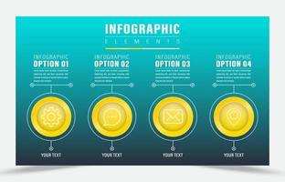 Infographic Main idea element vector