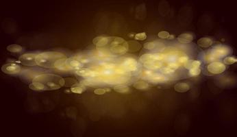 Vector image of blur bokeh background illustration