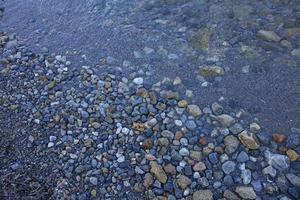 Beach frangokastello in creta island greece modern summer background photo