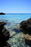 Kedrodasos beach crete island blue lagoon camping coast crystal waters photo