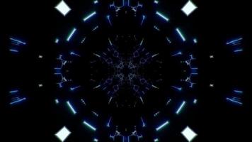 loop de partículas de energia azul sci fi video