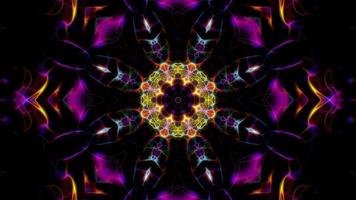 Hallucination Colorful Energy Burst Out Effect Background video