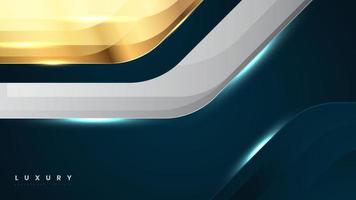 Abstract technology metallic surface background with dark blue vector