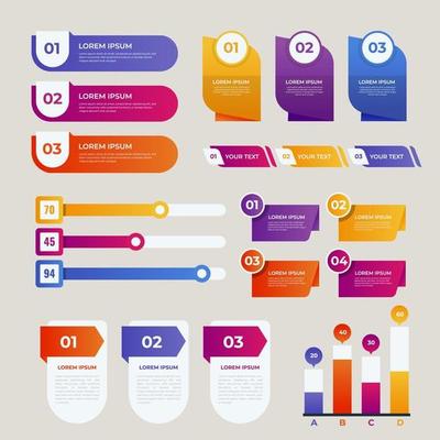 Colorful Infographic Elements