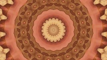 sfondo astratto di meditazione mandala video