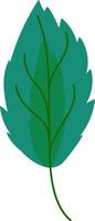 Growing tree green leaf garden eco nature vector