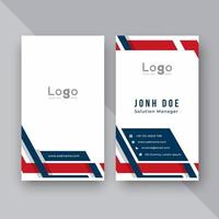 Business card design template vector