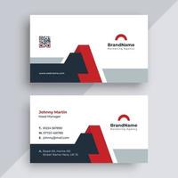 Business card design template vector