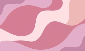 Abstract Pink Fluid Wave Background vector