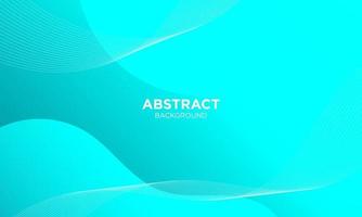 Abstract Blue Fluid Wave Background vector