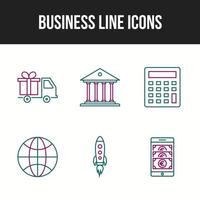 Business vector icons pack for personal and commercial use