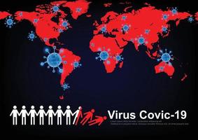 People around the world are dying because of the Corona Covid 19 vector