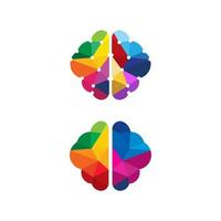 Health Brain vector illustration icon template