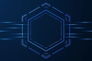 vector sci fi hexagonal futuristic pattern,