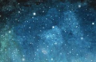 Abstract galaxy painting. Watercolor Cosmic texture with stars. vector