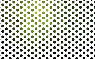 Light Green vector template with circles.