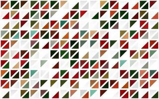 Light Green, Red vector seamless template with crystals, triangles.