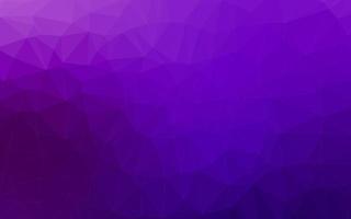 Light Purple vector shining triangular template.