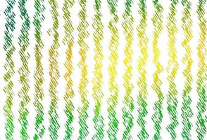 Light Green, Yellow vector background with straight lines.