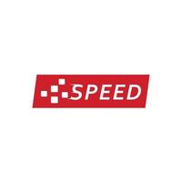 Speed logo template design vector illustration icon