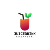 drink logo template design vector icon illustration