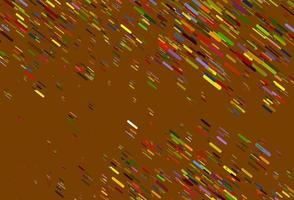 Light Green, Red vector template with repeated sticks.