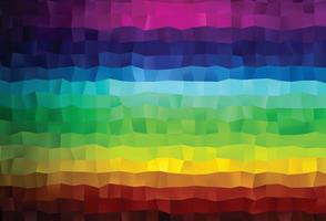 Dark Multicolor, Rainbow vector low poly texture.