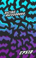 Abstract geometric background for sports, t-shirt, racing car livery. vector