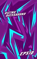 Abstract geometric background for sports, t-shirt, racing car livery. vector