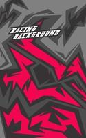 Abstract geometric background for sports, t-shirt, racing car livery. vector