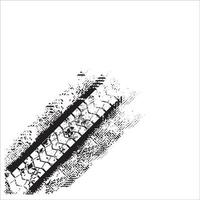 tire tracks vector