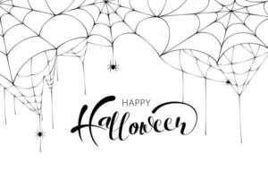 Happy Halloween sale banners or party invitation background vector