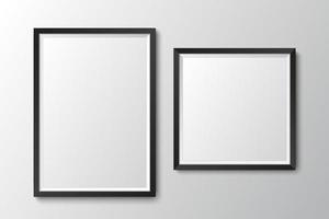 Abstract text box with white frame on clear background vector