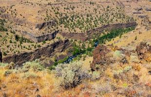 Golden Day at Deschutes River Canyon near Terrebonne OR photo