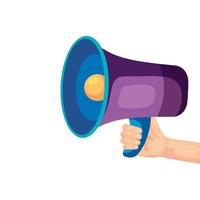 Isolated megaphone icon vector design