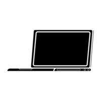 Isolated digital laptop vector design